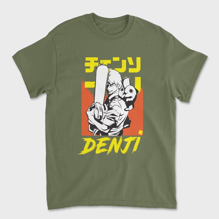 Mushroom Forest on the Hand, Unisex Men's T-Shirt