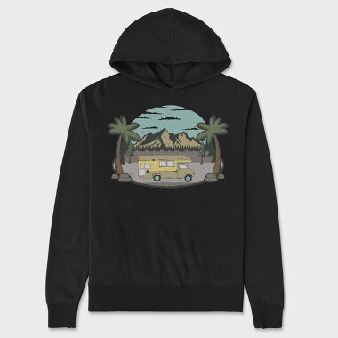 Retro Nature Outdoor 11, Unisex Men's Hoodie