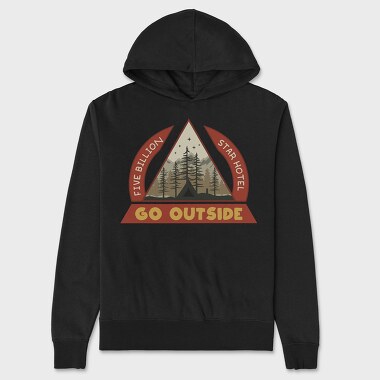 Five Billion Star Hotel, Unisex Men's Hoodie