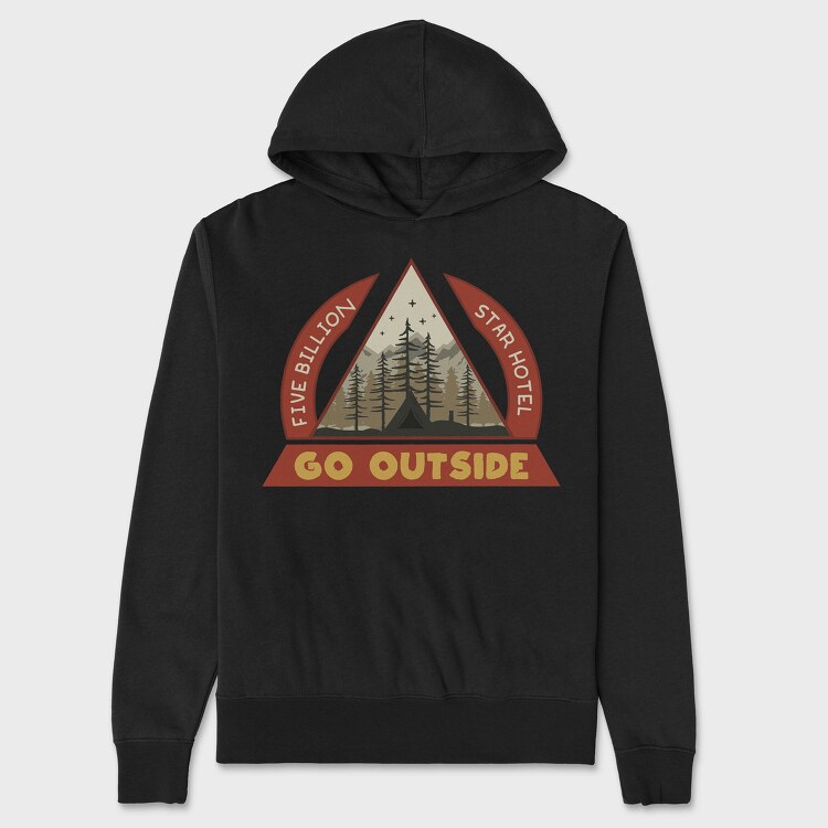 Five Billion Star Hotel, Unisex Men's Hoodie