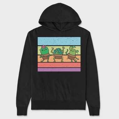 Dancing Plants, Unisex Men's Hoodie