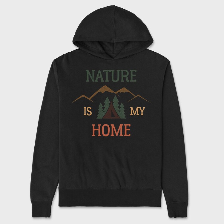 Nature Is My Home, Унисекс Мъжко Суичър