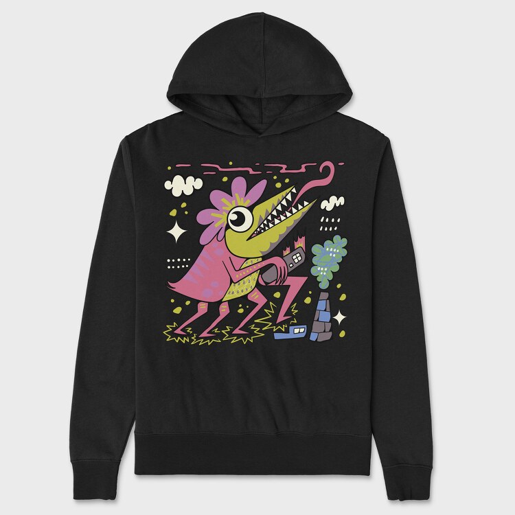 Colorful Creature 26, Unisex Men's Hoodie
