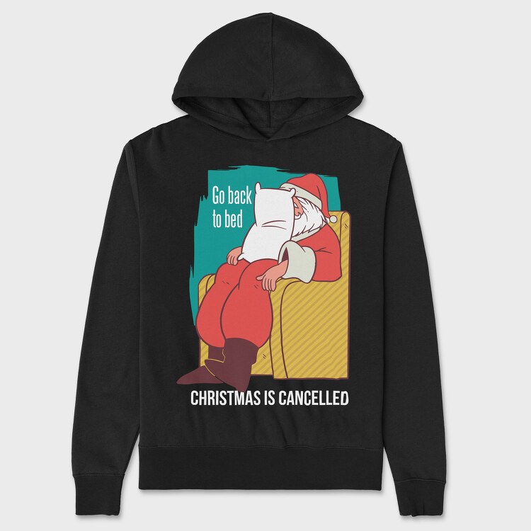 Christmas Is Cancelled, Unisex Men's Hoodie
