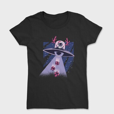 Alien Santa, Women's T-Shirt