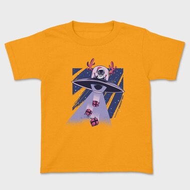 Alien Santa, Kids' T-Shirt