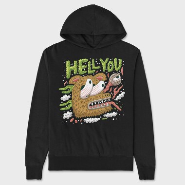 Colorful Creature 28, Unisex Men's Hoodie