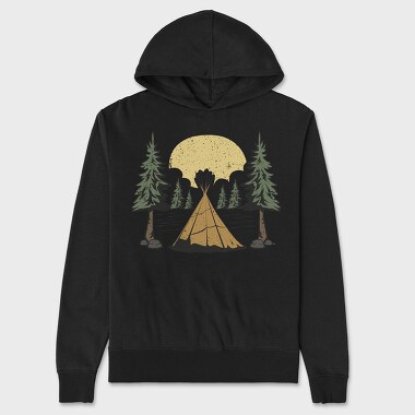 Retro Nature Outdoor 20, Unisex Men's Hoodie