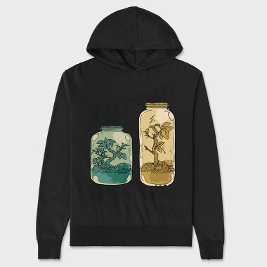 Bottle Gardning, Unisex Men's Hoodie