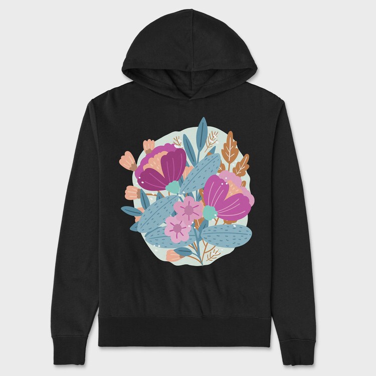 Bouquet of Flowers 4, Unisex Men's Hoodie