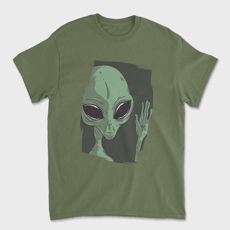 Sad Alien, Унисекс Мъжка Тениска