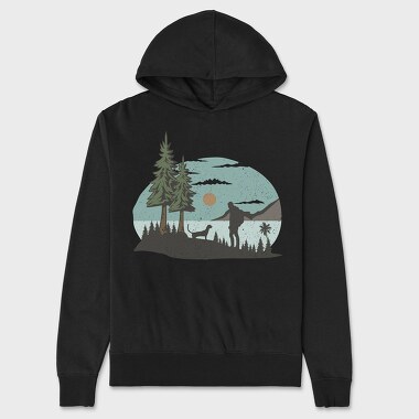 Retro Nature Outdoor 22, Unisex Men's Hoodie