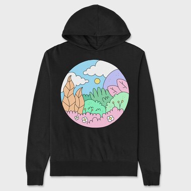 Garden, Unisex Men's Hoodie