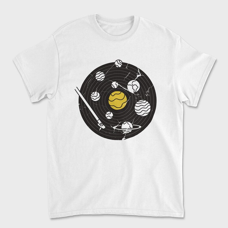 Solar System Record, Unisex Men's T-Shirt