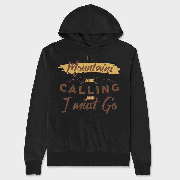 The Mountains Are Calling 4, Унисекс Мъжко Суичър