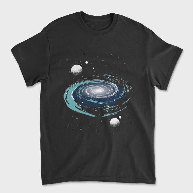 Space Nebula, Унисекс Мъжка Тениска