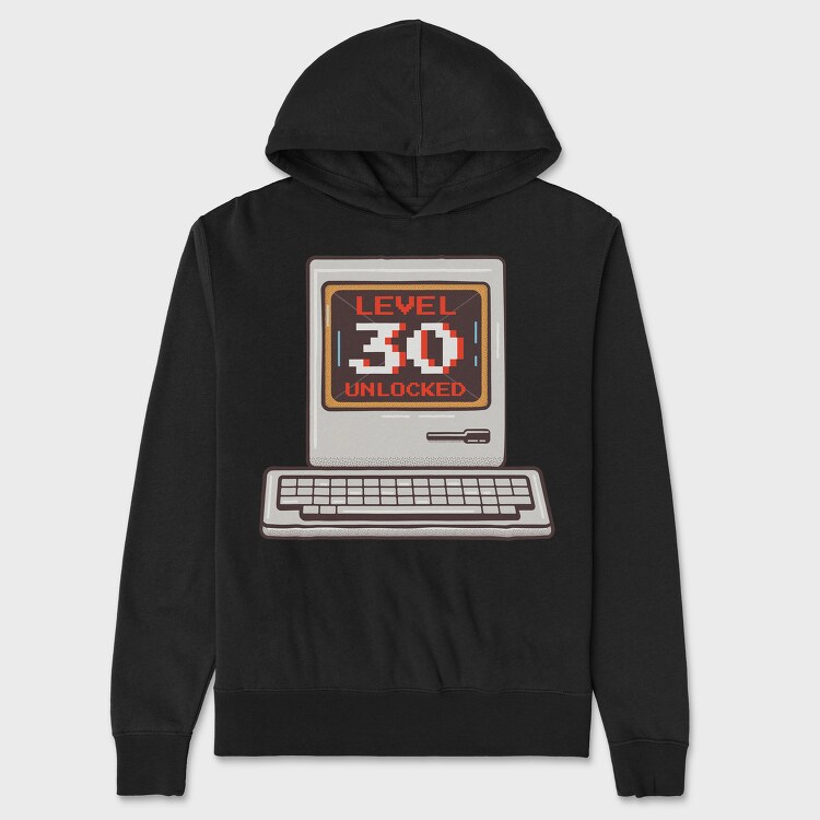 Old Pc Level 30 Unlocked, Unisex Men's Hoodie
