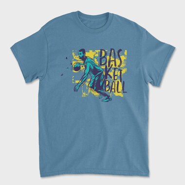 Basketball, Unisex Men's T-Shirt