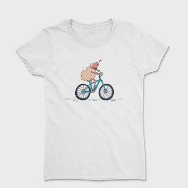 Bicicycle Sheep, Women's T-Shirt