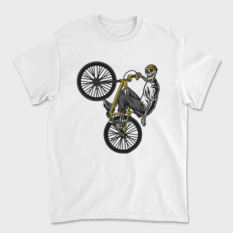Skeleton BMX, Унисекс Мъжка Тениска