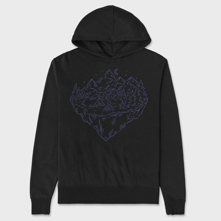 Outdoor Design, Unisex Men's Hoodie