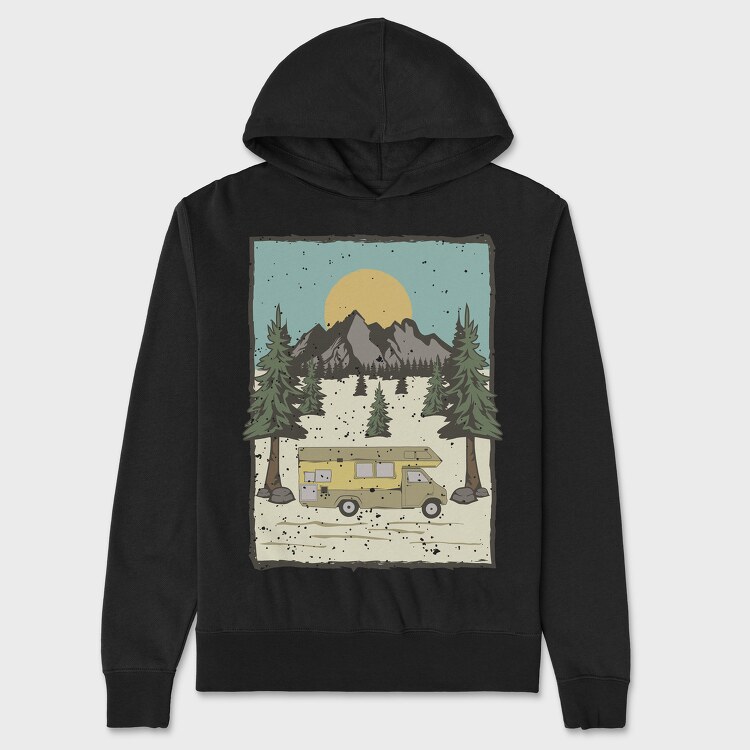 Retro Nature Outdoor 30, Unisex Men's Hoodie