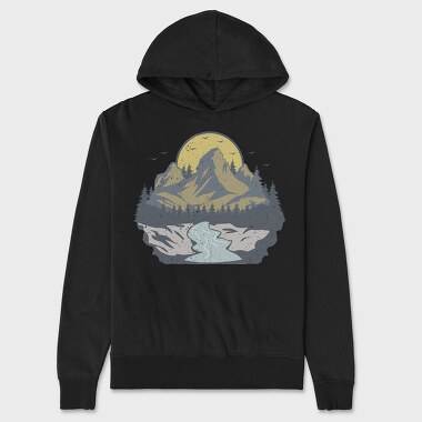 Retro Nature Outdoor 4, Unisex Men's Hoodie