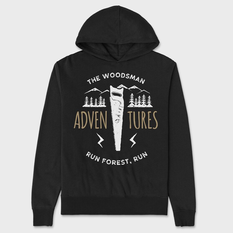 The Woodsman Adventures, Унисекс Мъжко Суичър