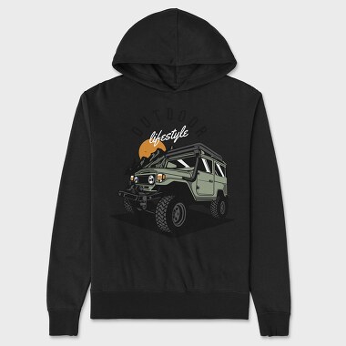 Outdoor Lifestyle, Unisex Men's Hoodie