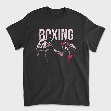Унисекс Мъжка Тениска, Boxing