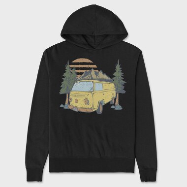 Retro Nature Outdoor 7, Unisex Men's Hoodie