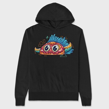Colorful Creature 42, Unisex Men's Hoodie