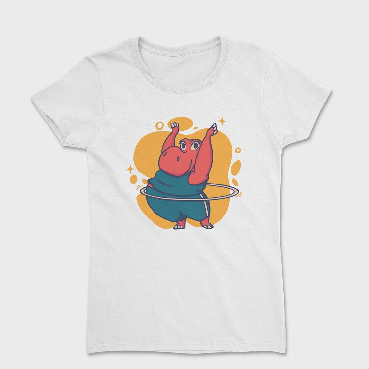 Hippo Hula Hoop, Дамска Тениска