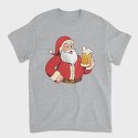 Santa Motorbike, Unisex Men's T-Shirt