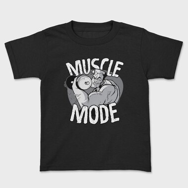 Muscle Mode, Kids' T-Shirt