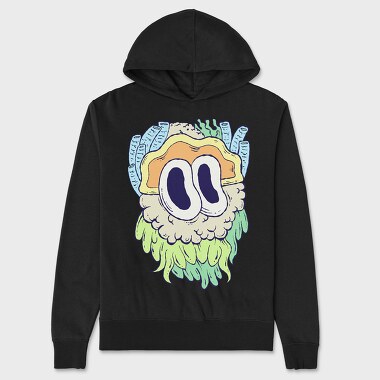 Colorful Creature 6, Unisex Men's Hoodie