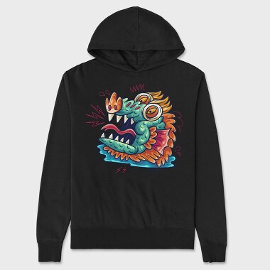 Colorful Creature 8, Unisex Men's Hoodie