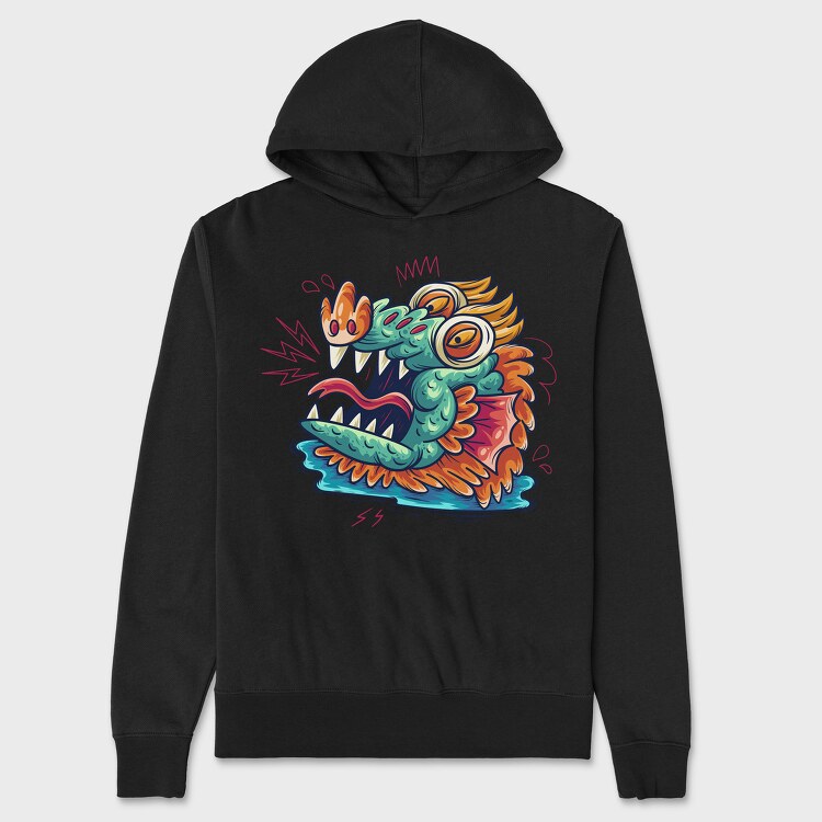 Colorful Creature 8, Unisex Men's Hoodie