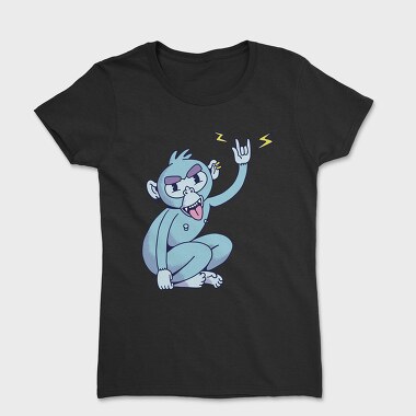 Rock Monkey, Women's T-Shirt