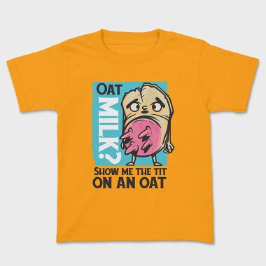 Oatmilk, Kids' T-Shirt