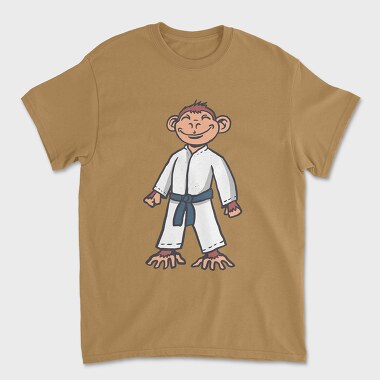 Carate Monkey, Unisex Men's T-Shirt