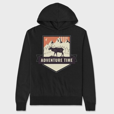 Adventure Time Deer, Unisex Men's Hoodie