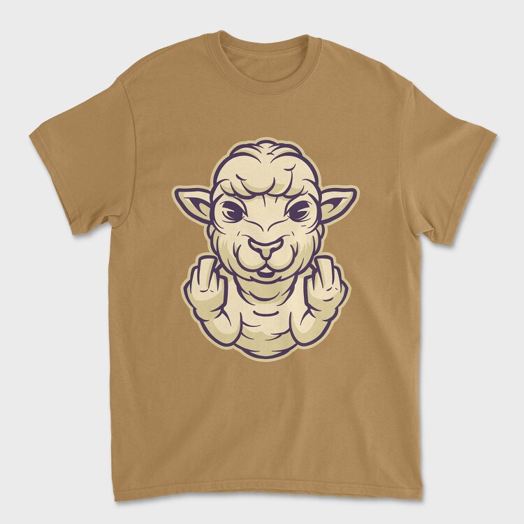 Sheep Finger, Унисекс Мъжка Тениска