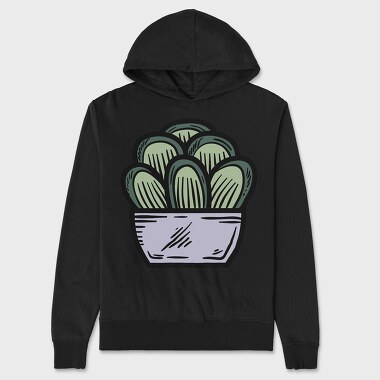 House Plant 13, Unisex Men's Hoodie