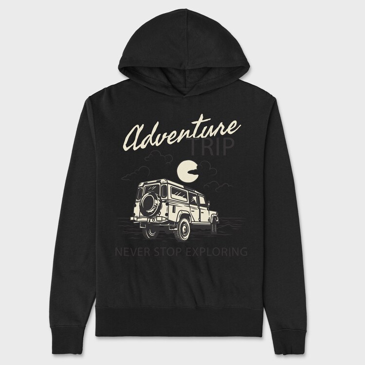 Adventure Trip, Unisex Men's Hoodie
