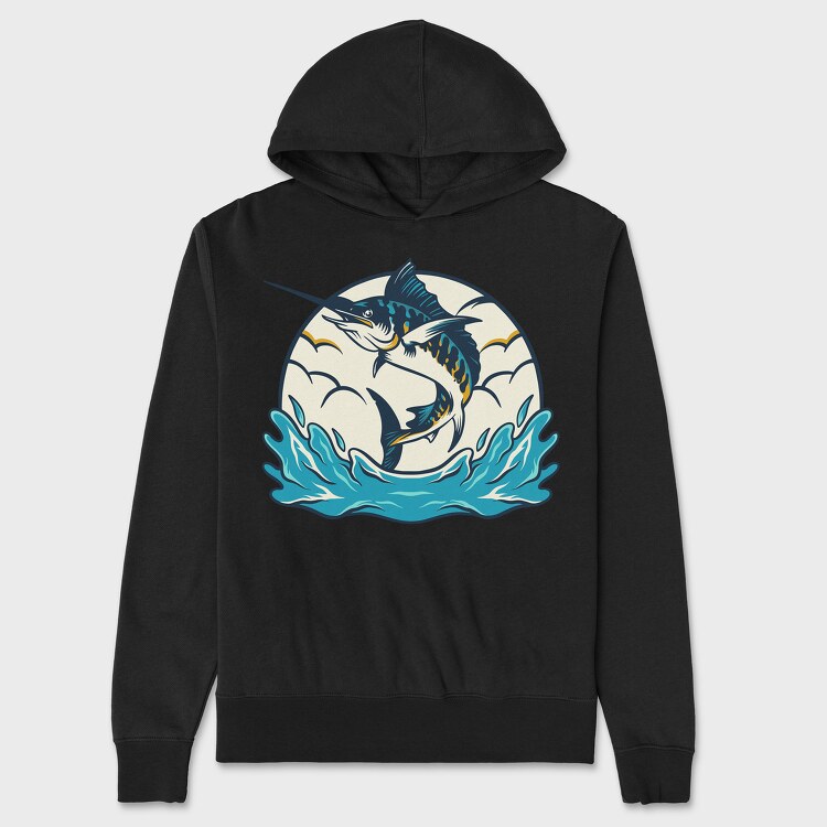 Marlin Fish 2, Унисекс Мъжко Суичър