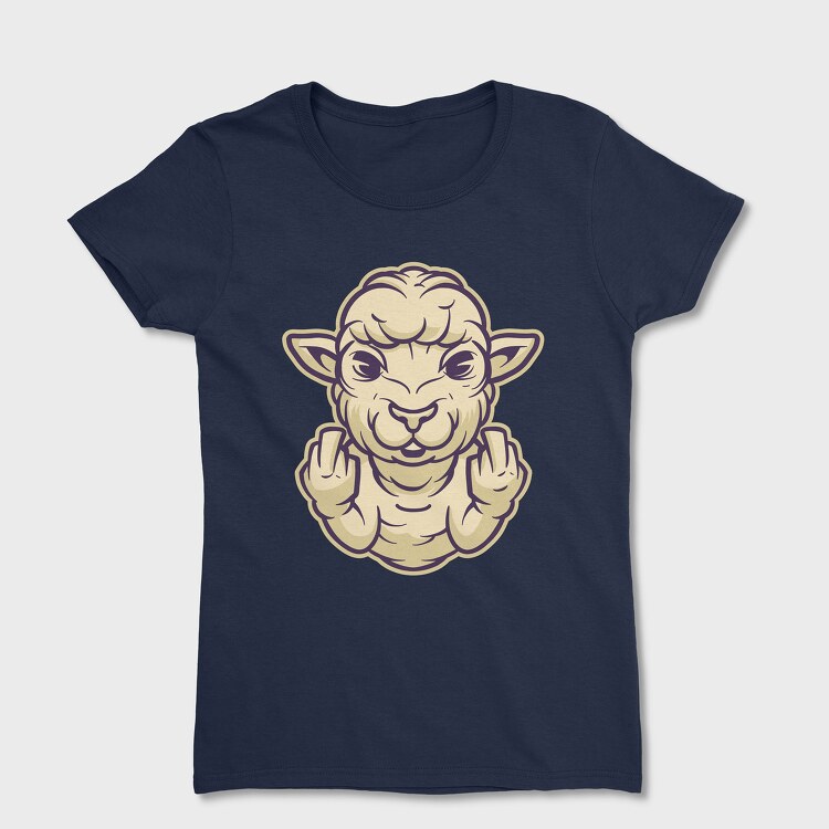 Sheep Finger, Women's T-Shirt