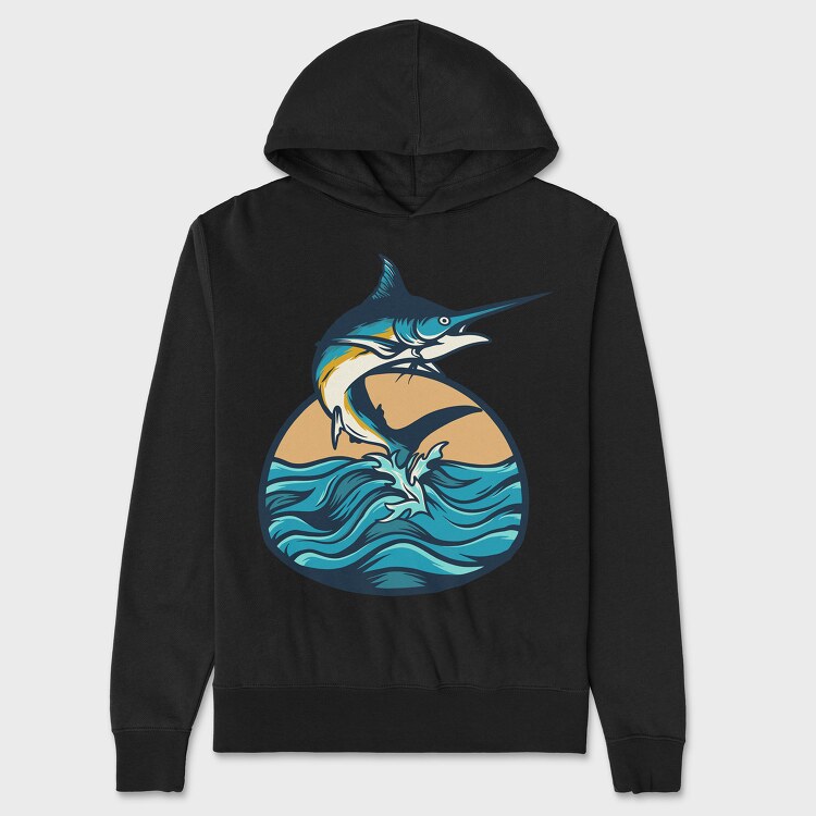 Marlin Fish 3, Унисекс Мъжко Суичър