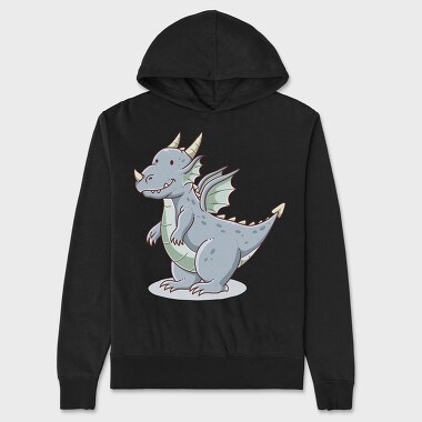 Cute Dragon, Unisex Men's Hoodie