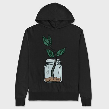 House Plant 6, Unisex Men's Hoodie